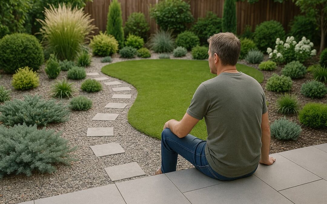 Ogród dla zapracowanych – jak zaprojektować przestrzeń, która nie wymaga codziennej pielęgnacji?