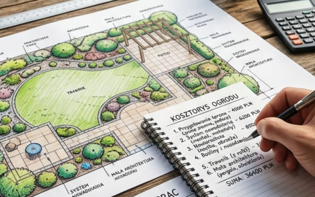 Kosztorys ogrodu i harmonogram prac
