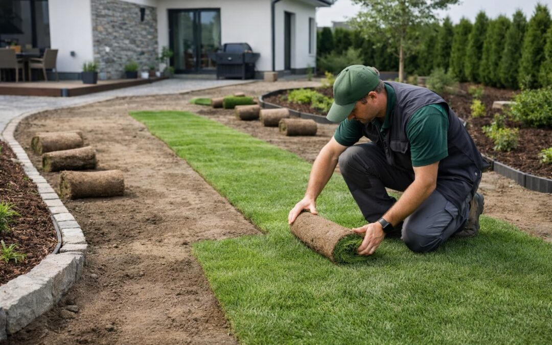 Zakładanie trawnika z rolki w Łodzi i okolicach